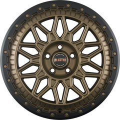 Fondmetal Bluster Matt Braun Black Lip Alufelge 8x18 Zoll ET42 LK 6x114.3 ML66.1