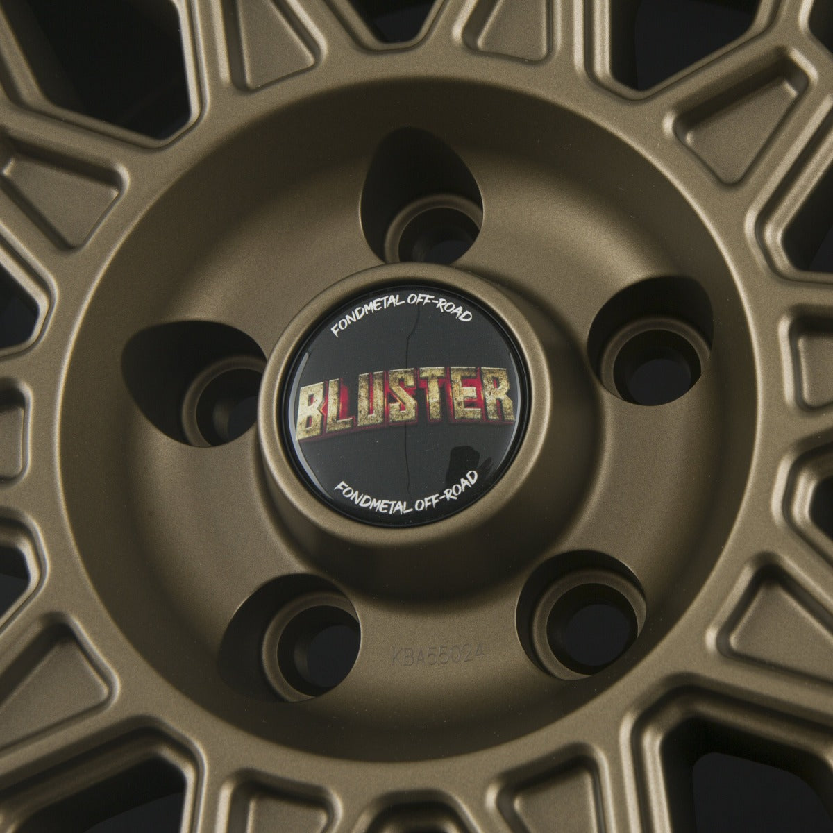 Fondmetal Bluster Matt Braun Black Lip Alufelge 8x18 Zoll ET42 LK 6x114.3 ML66.1 – Bild 3