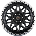 Fondmetal Bluster Matt Black Machined Lip Alufelge 9x20 Zoll ET35 LK 5x127 ML71.6