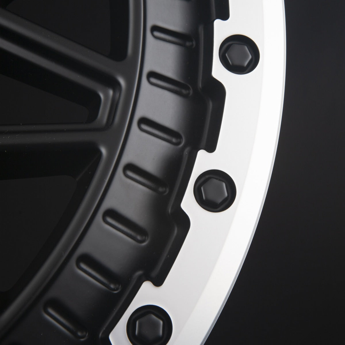 Fondmetal Bluster Matt Black Machined Lip Alufelge 9x20 Zoll ET35 LK 5x127 ML71.6 – Bild 5