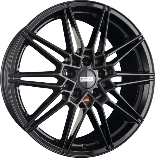 Fondmetal Thoe Glossy Black Alufelge 9x20 Zoll ET41 LK 5x112 ML66.6 – Bild 2