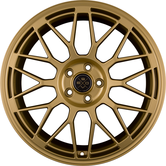 Fondmetal 9EVO Glossy Gold Alufelge 7x17 Zoll ET39 LK 4x100 ML75
