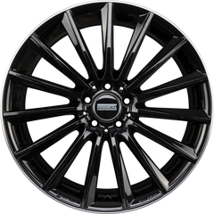 Fondmetal Aidon Glossy Black Machined Lip Alufelge 8x18 Zoll ET35 LK 5x112 ML66.6