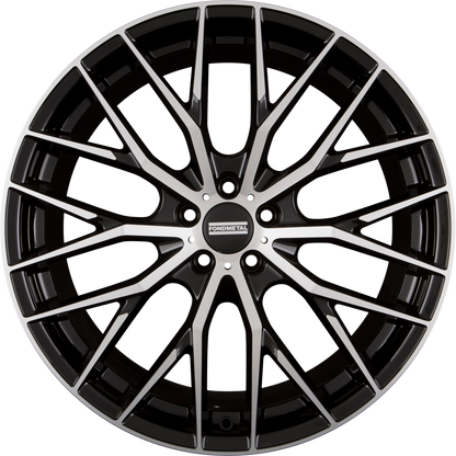 Fondmetal Makhai Glossy Black Machined Alufelge 10x21 Zoll ET45 LK 5x120 ML72.6