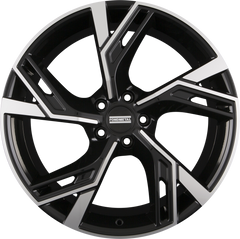 Fondmetal Atena Glossy Black Machined Alufelge 8x18 Zoll ET40 LK 5x100 ML57.1
