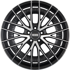 Fondmetal Kari Glossy Black Machined Alufelge 8.5x20 Zoll ET50 LK 5x112 ML66.6
