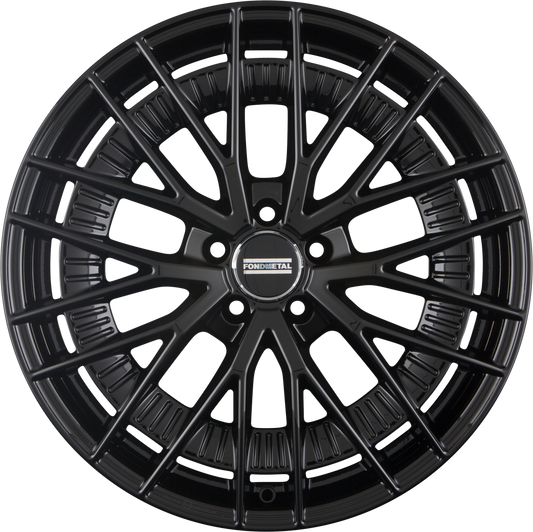 Fondmetal Kari Glossy Black Alufelge 9.5x20 Zoll ET22 LK 5x112 ML66.6