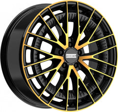 Fondmetal Kari glossy black bronze machined Alufelge 9.5x20 Zoll ET43 LK 5x112 ML66.5