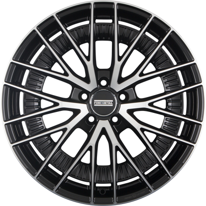 Fondmetal Kari Glossy Black Machined Alufelge 9x21 Zoll ET20 LK 5x112 ML66.6