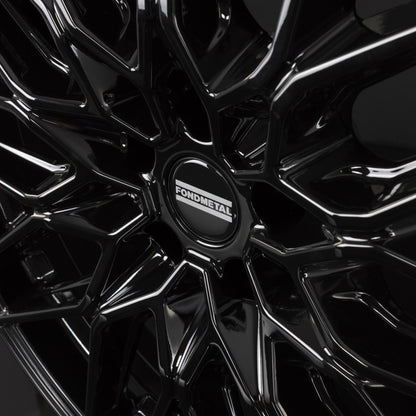 Fondmetal Cratos Glossy Black Alufelge 11.5x22 Zoll ET41 LK 5x112 ML66.6 – Bild 3