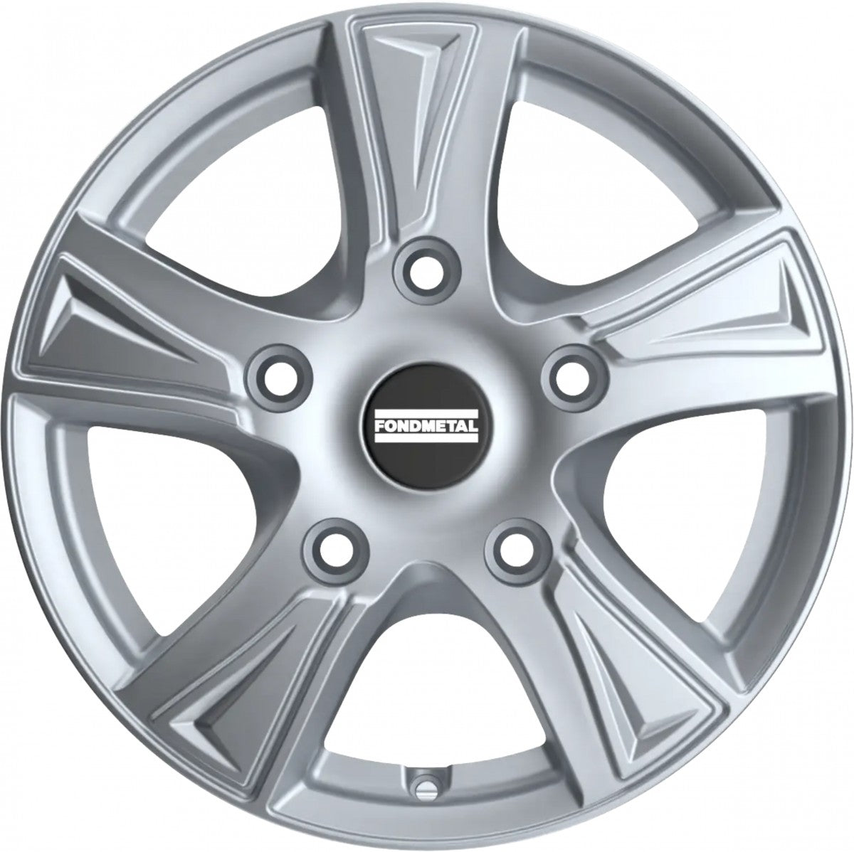Fondmetal PRO1 glossy silver Alufelge 7x17 Zoll ET45 LK 5x114.3 ML66.1 – Bild 2