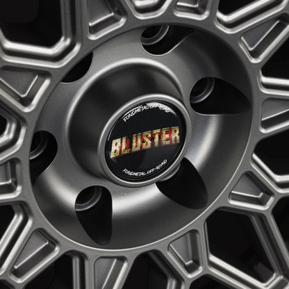 Fondmetal Bluster Matt Titanium Black Lip Alufelge 8x18 Zoll ET40 LK 5x114.3 ML75 – Bild 3
