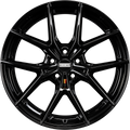 Fondmetal Jupiter Glossy Black Felge 8.5x19 Zoll ET21 LK 5x112 ML66.6