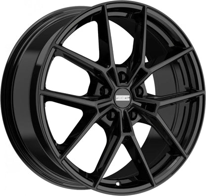 Fondmetal Iupiter glossy black Alufelge 8x19 Zoll ET26 LK 5x112 ML66.5
