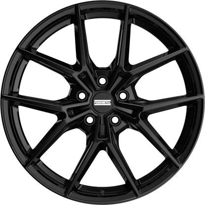 Fondmetal Iupiter glossy black Alufelge 8x19 Zoll ET26 LK 5x112 ML66.5 – Bild 2
