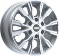 Fondmetal PRO2 glossy silver Alufelge 6.5x16 Zoll ET50 LK 6x120 ML74.5