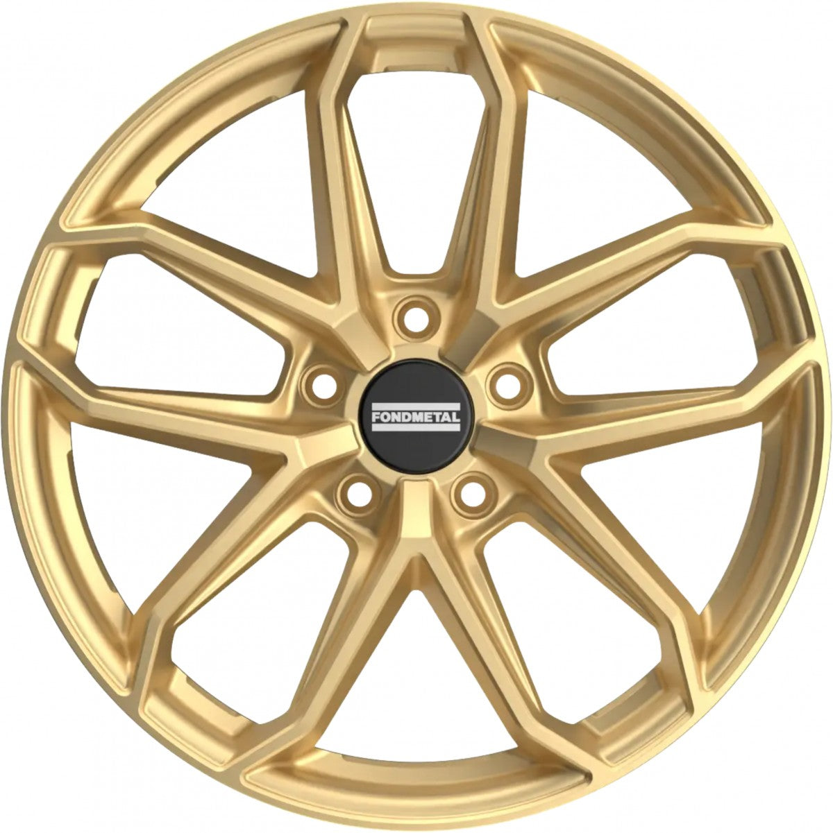 Fondmetal Zelos matt gold Alufelge 11x21 Zoll ET18 LK 5x112 ML66.5 – Bild 2