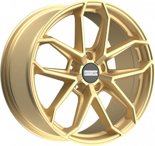 Fondmetal Zelos matt gold Alufelge 11x21 Zoll ET60 LK 5x130 ML71.6