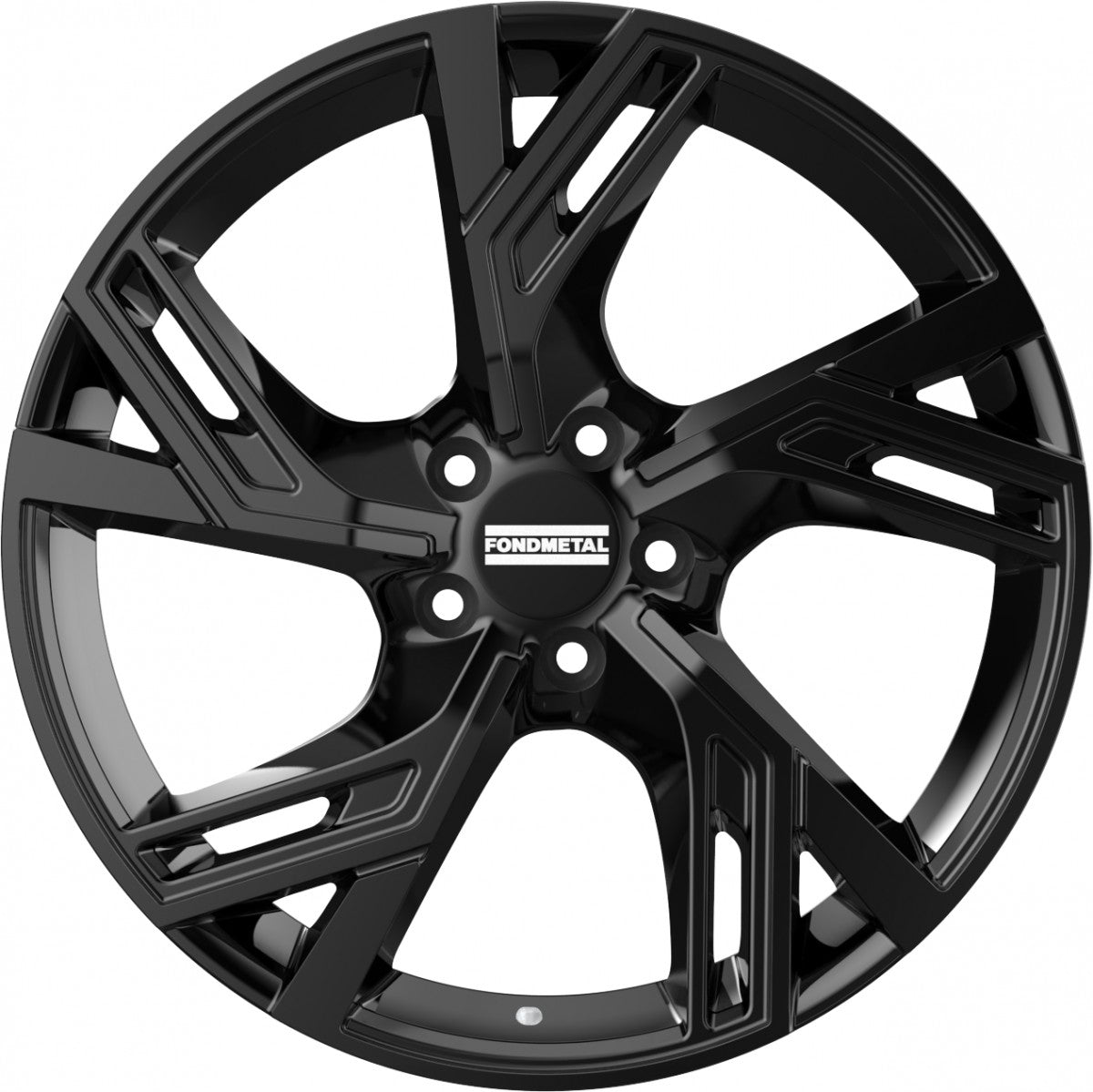 Fondmetal Atena glossy black Alufelge 9x20 Zoll ET38.5 LK 5x108 ML63.34 – Bild 2