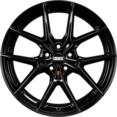 Fondmetal Jupiter Glossy Black Alufelge 8x19 Zoll ET45 LK 5x120 ML64.1