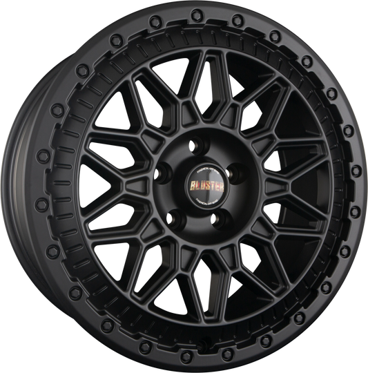 Fondmetal Bluster Matt Black Alufelge 8x18 Zoll ET52 LK 5x130 ML78.1 – Bild 2