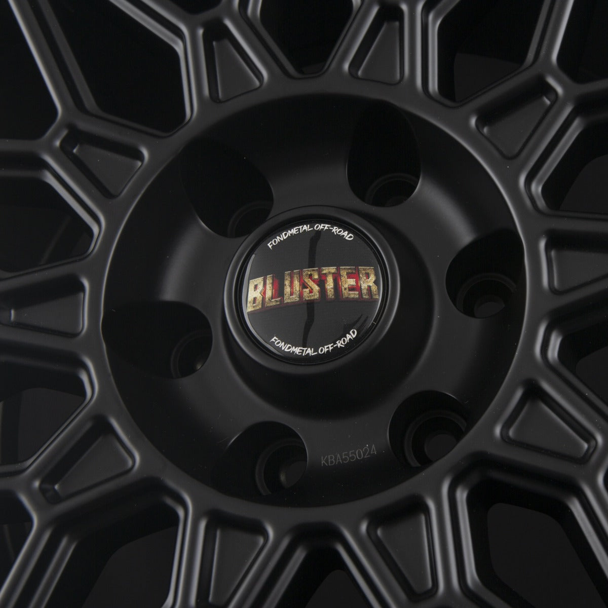 Fondmetal Bluster Matt Black Machined Lip Alufelge 8x18 Zoll ET52 LK 5x130 ML78.1 – Bild 3