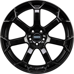 Fondmetal Zephyrus Glossy Black Alufelge 9x20 Zoll ET20 LK 5x112 ML66.6
