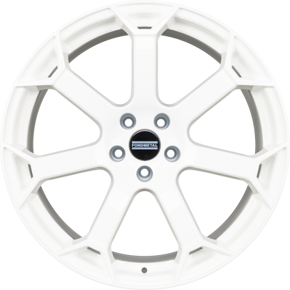 Fondmetal Zephyrus Glossy White Alufelge 9x20 Zoll ET20 LK 5x112 ML66.6