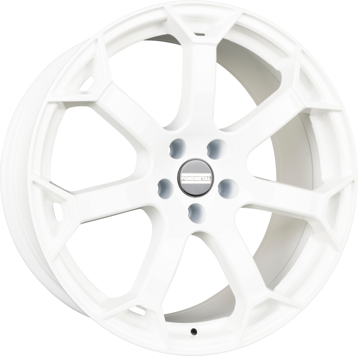 Fondmetal Zephyrus Glossy White Alufelge 9x20 Zoll ET20 LK 5x112 ML66.6 – Bild 2