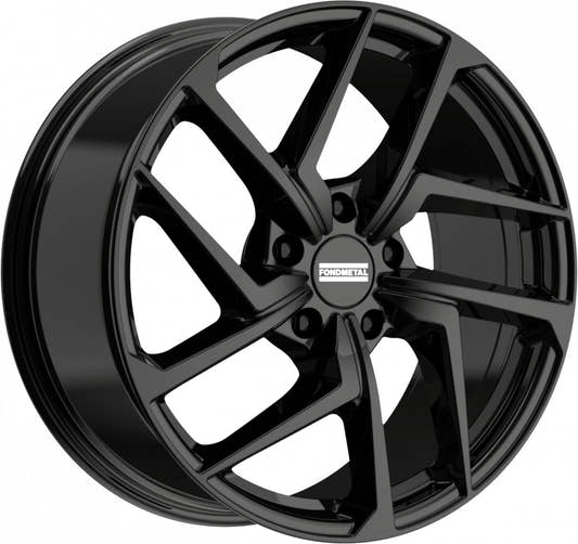 Fondmetal Taara glossy black Alufelge 8.5x21 Zoll ET29 LK 5x130 ML66.5