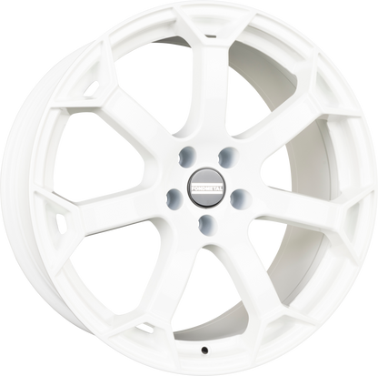 Fondmetal Zephyrus Glossy White Alufelge 8.5x19 Zoll ET40 LK 5x130 ML66.6 – Bild 2
