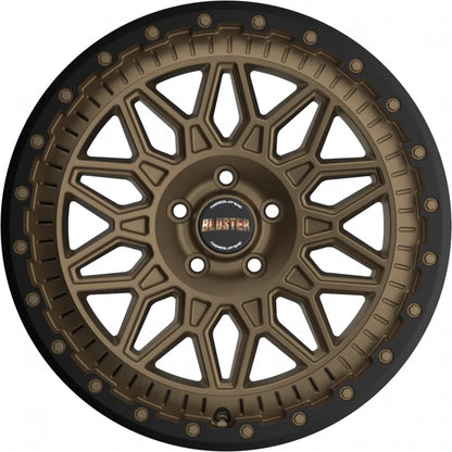 Fondmetal Bluster matt braun black lip Alufelge 9x20 Zoll ET48 LK 6x139.7 ML95.1 – Bild 2