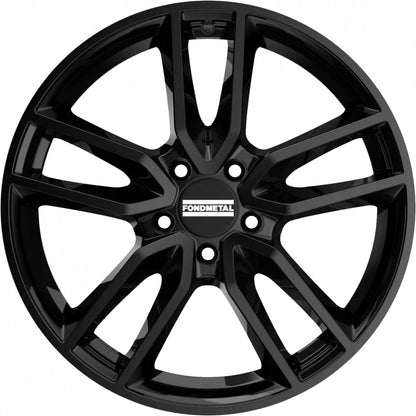 Fondmetal Koros glossy black Alufelge 9x19 Zoll ET33 LK 5x112 ML66.5 – Bild 2