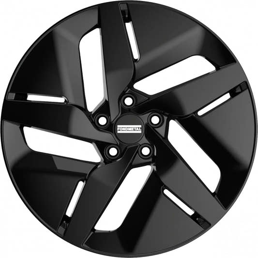 Fondmetal E-Joule glossy black Alufelge 7.5x19 Zoll ET50 LK 5x112 ML57.1 – Bild 2