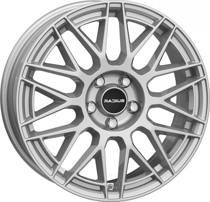 Radius WI42 silver Alufelge 7x17 Zoll ET38 LK 5x112 ML57.1