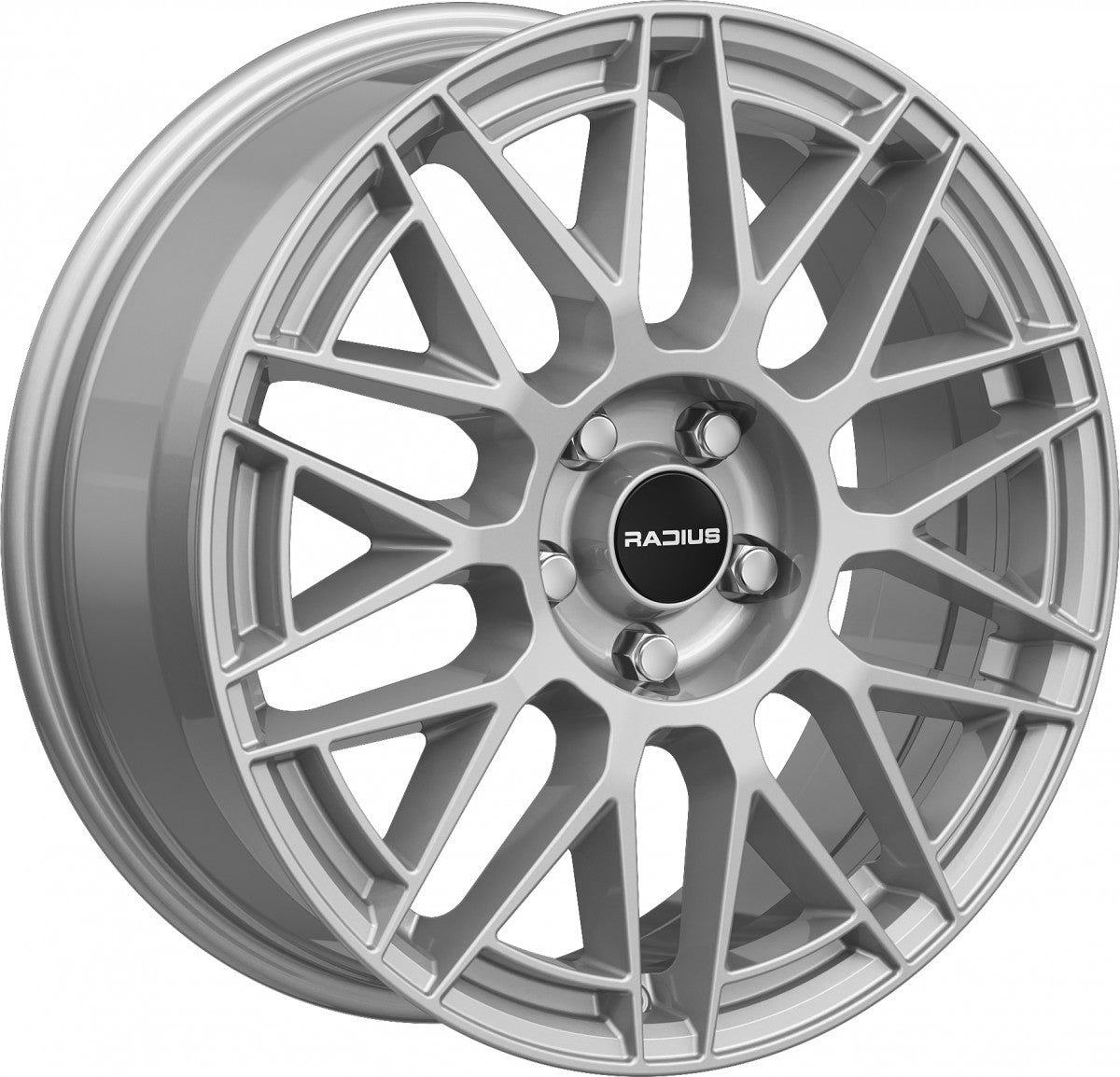 Radius WI42 silver Alufelge 7x17 Zoll ET38 LK 5x112 ML57.1 – Bild 3