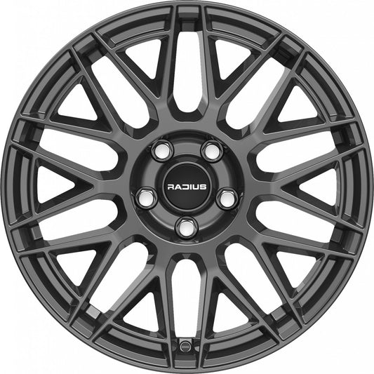 Radius WI42 titanium Alufelge 7x17 Zoll ET38 LK 5x112 ML57.1 – Bild 2