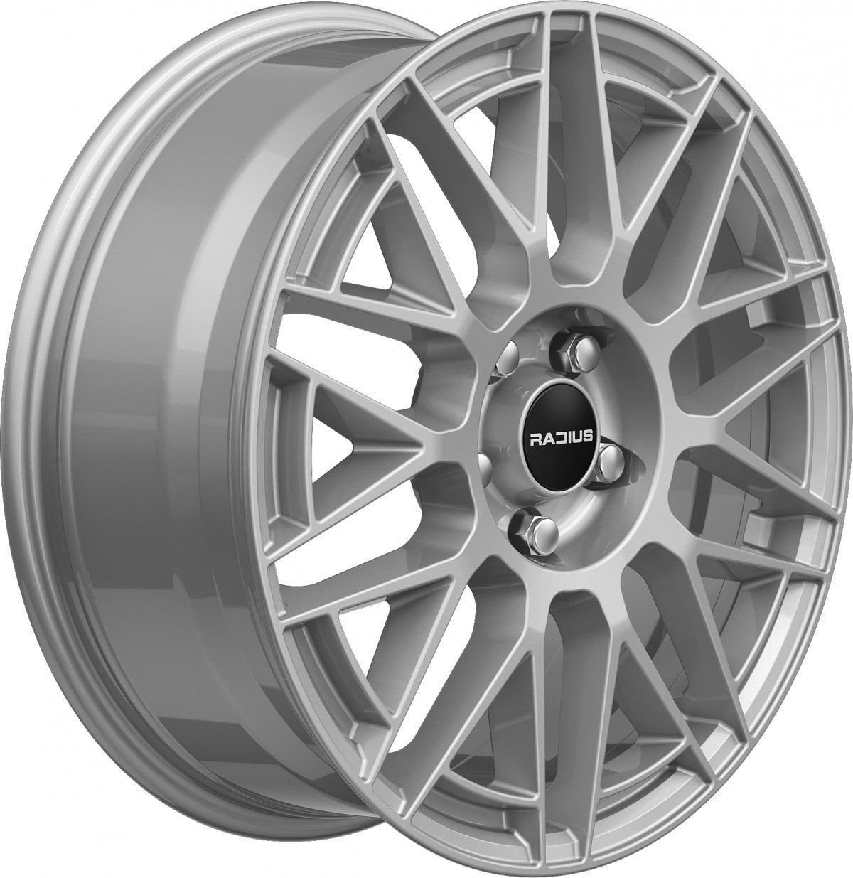 Radius WI42 silver Alufelge 7x18 Zoll ET38 LK 5x112 ML57.1 – Bild 4