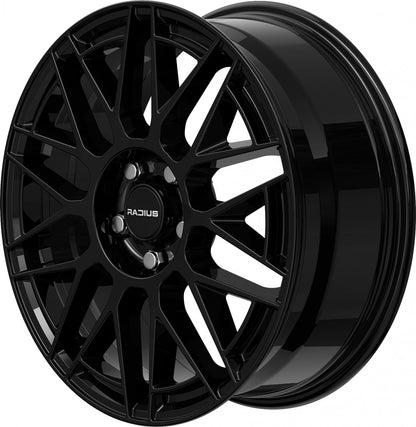 Radius WI42 glossy black Alufelge 7x18 Zoll ET38 LK 5x112 ML57.1 – Bild 9