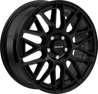 Radius WI42 glossy black Alufelge 7x19 Zoll ET38 LK 5x112 ML57.1 – Bild 3