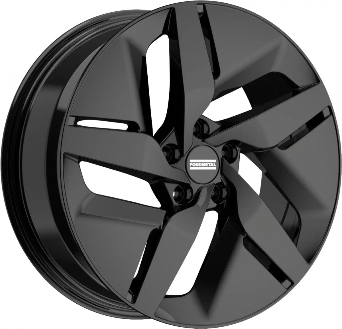 Fondmetal E-Joule glossy black Alufelge 8.5x20 Zoll ET43.5 LK 5x108 ML63.4