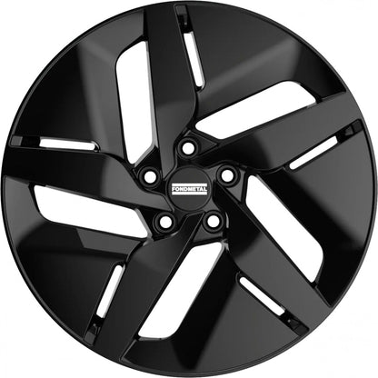 Fondmetal E-Joule glossy black Alufelge 8.5x20 Zoll ET43.5 LK 5x108 ML63.4 – Bild 2