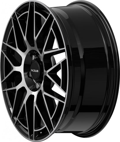 Radius WI42 glossy black machined Alufelge 7x17 Zoll ET38 LK 5x112 ML57.1 – Bild 10