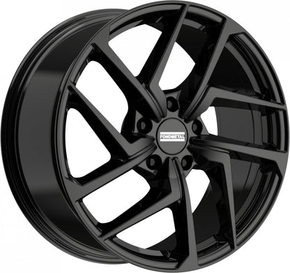 Fondmetal Taara glossy black Alufelge 8x19 Zoll ET45 LK 5x112 ML57.1
