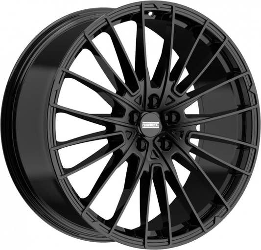 Fondmetal Volcan glossy black Alufelge 9.5x22 Zoll ET42.5 LK 5x120 ML72.5