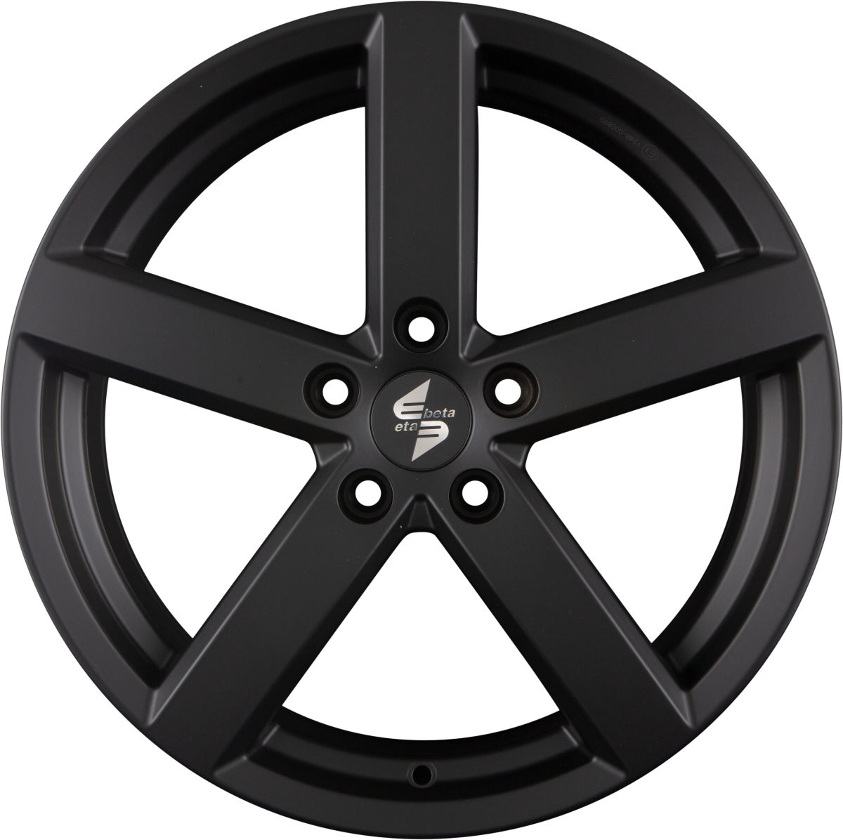 Etabeta Eros Black Matt Alufelge 7.5x17 Zoll ET45 LK 5x114.3 ML60.1