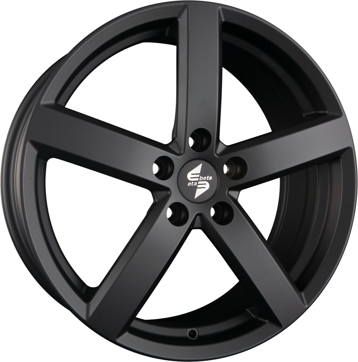 Etabeta Eros Black Matt Alufelge 7.5x17 Zoll ET45 LK 5x114.3 ML60.1 – Bild 2
