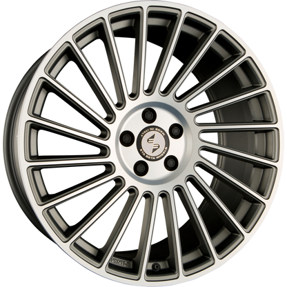 Etabeta Venti-R anthracite matt polish Alufelge 8.5x19 Zoll ET35 LK 5x112 ML78.1 – Bild 6