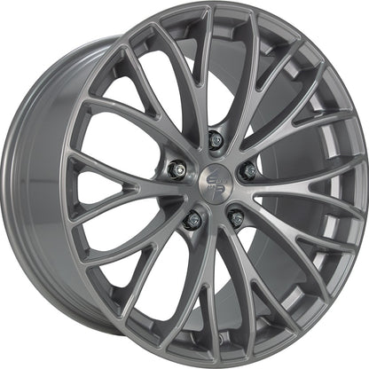 Etabeta Piuma-C silver 9.5x22 ET45 - LK5/112 ML66.5