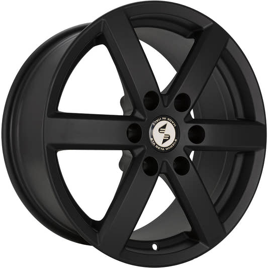 Etabeta Robus black matt Alufelge 7x16 Zoll ET50 LK 6x130 ML84.1
